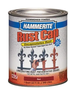 Hammerite Hmr Red Qt (Case Of 6)