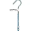Hampton Medium Zinc-Plated Silver Steel 7.25 in. L Clothesline Bolt Hook 240 lb. 1 pk (Pack of 10)