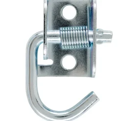 Hampton Small Zinc-Plated Silver Steel 1.625 in. L Rope Binding Hook 150 lb. 1 pk (Pack of 10)