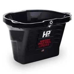 Handy Recycled Material Solvent Resistant Disposable Pro Pail Liner for Any Paint or Stain