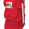 HANG STACK BINS RED 3PK