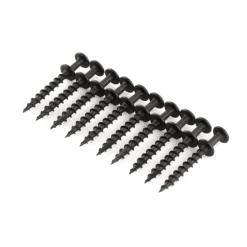 Hangman Black Double Headed Hanger 100 lb. 10 pk