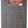 Hansen Global The ToolHanger 11-1/2 in. H X 18 in. W X 7/8 in. D Black Plastic Organizer Rack