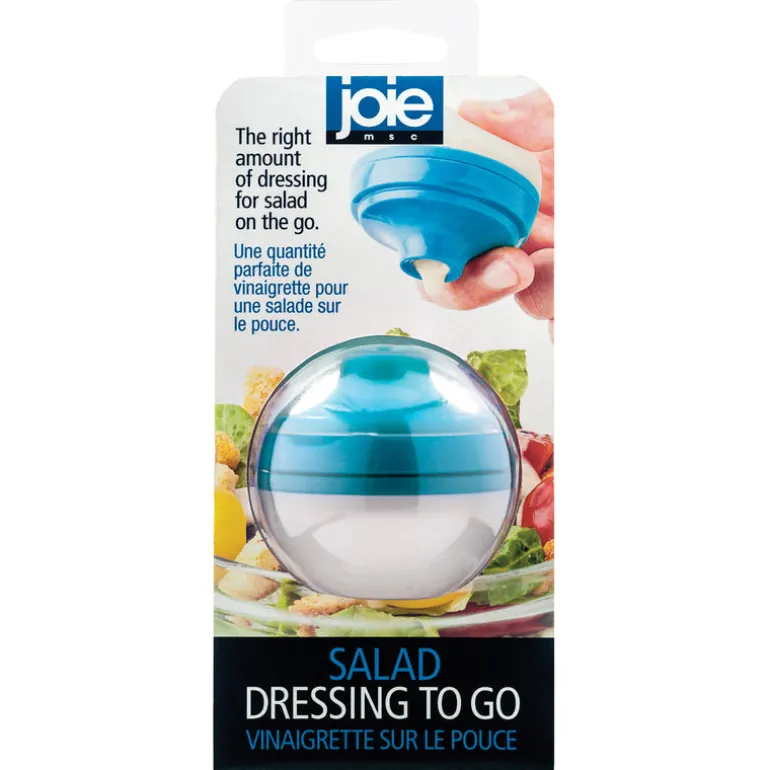 Harold Assorted Colors Silicone & Plastic Salad Dressing Container 6.25 Lx2.5 Hx3.12 Wx2.5 Dia. in.