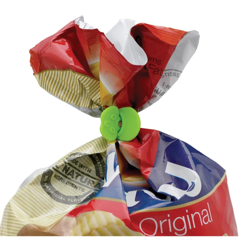 Harold Import Assorted Silicone Bag Ties