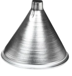 Harold Import Silver 4 in. H Aluminum 8 oz Funnel