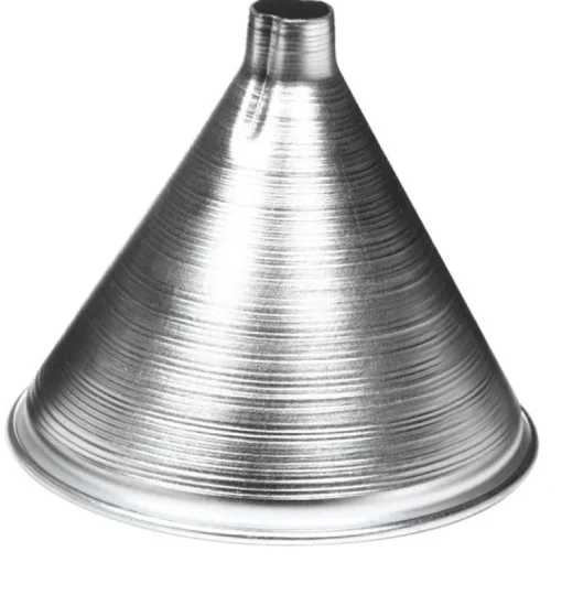 Harold Import Silver 4 in. H Aluminum 8 oz Funnel
