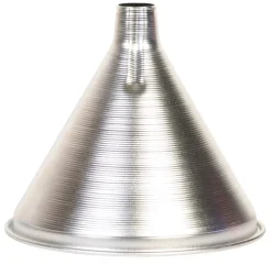 Harold Import Silver 4 in. H Aluminum 12 oz Funnel