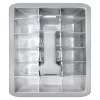 Harold Import Silver Aluminum Ice Cube Tray 6.5 oz