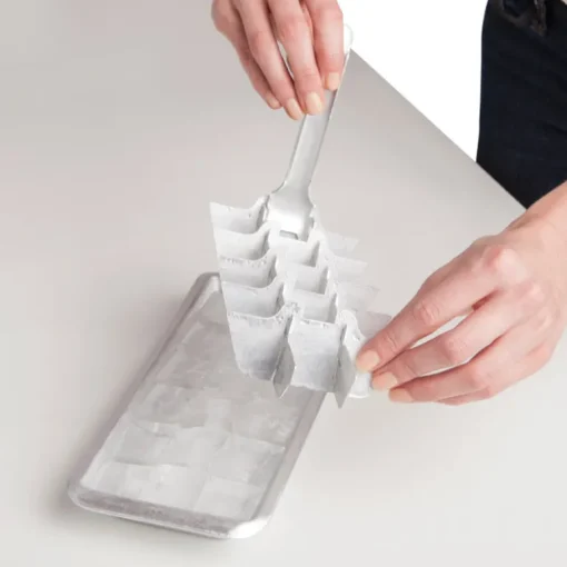Harold Import Silver Aluminum Ice Cube Tray 6.5 oz