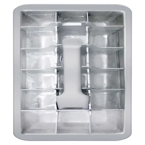 Harold Import Silver Aluminum Ice Cube Tray 6.5 oz