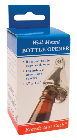 Harold Import Silver Metal Manual Bottle Opener