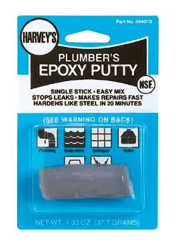 Harvey's Gray Plumbers Putty 1.33 oz