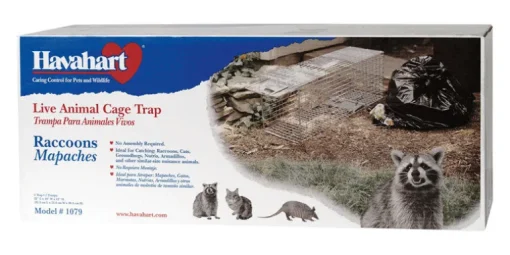 Havahart Large Live Catch Cage Trap For Cats and Raccoons 1 pk