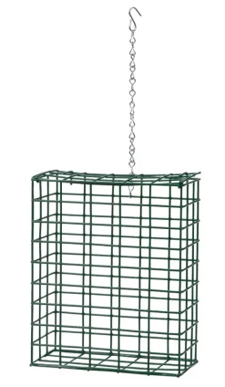 Heath Wild Bird Metal Suet Bird Feeder 2 ports