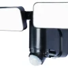Heath Zenith Motion-Sensing Solar Powered LED Black Security Light