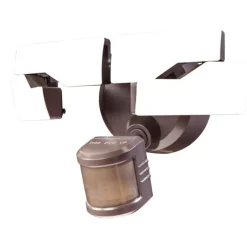 Heath Zenith Motion-Sensing Hardwired LED Bronze Security Light