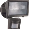 Heath Zenith Motion-Sensing Hardwired Halogen Bronze Area Light