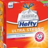 Hefty Ultra Strong 13 gal. Kitchen Trash Bags Drawstring 80 pk