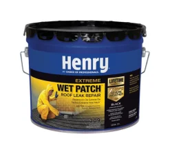 Henry Black Trowel Grade Extreme Wet Patch 209 Roof Leak Repair 3.3 gal. Capacity