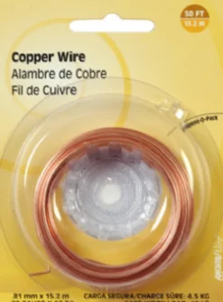 Hillman 50 ft. L Copper 20 Ga. Wire (Pack of 10)