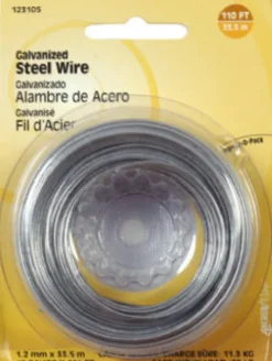 Hillman 50 ft. L Galvanized Steel 19 Ga. Wire (Pack of 10)