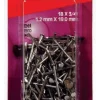 Hillman 18 Ga. x 3/4 in. L Bright Steel Wire Nails 1 pk 2 oz. (Pack of 6)