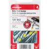 Hillman 1/8 in. D X 1/8 LS Multi-Grip Range in. L Metal Pan Head Drive Wall Anchors 20 pk