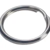 Hillman 1 in. Dia. Tempered Steel Silver Split Rings/Cable Rings Key Ring (Pack of 50)