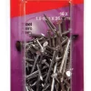 Hillman 1 in. L Wire Brite Steel Nail Smooth Shank Flat (Pack of 6)