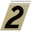 Hillman 3 in. Reflective Black Metal Self-Adhesive Number 2 1 pc (Pack of 3)