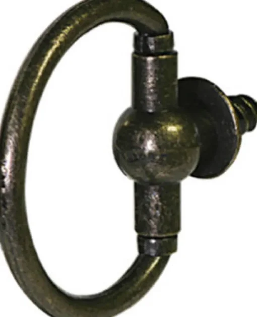 Hillman AnchorWire Antique Round Ring Hanger 2 pk (Pack of 10)