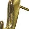 Hillman AnchorWire Brass-Plated Gold Push Pin Picture Hook 10 lb. 5 pk (Pack of 10)