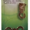 Hillman AnchorWire Brass-Plated Small Ring Hanger 1 lb 4 pk