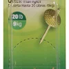 Hillman AnchorWire Brass-Plated One Piece Quick Hanger 20 lb. 5 pk (Pack of 10)