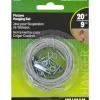 Hillman AnchorWire Steel-Plated Conventional Picture Hanging Set 20 lb. 5 pk (Pack of 10)