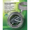 Hillman AnchorWire Steel-Plated Conventional Picture Hanging Set 50 lb. 2 pk (Pack of 10)