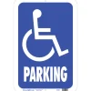 Hillman English Blue Handicap Sign 19 in. H X 15 in. W (Pack of 5)