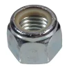 HILLMAN M10-1.50 mm Zinc-Plated Steel Metric Nylon Lock Nut 50 pk
