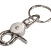 Hillman Metal Assorted Clips/Snap Hooks Key Chain