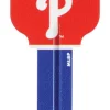 Hillman MLB Philadelphia Phillies House/Office Key Blank 66 KW1 Single sided (Pack of 6)
