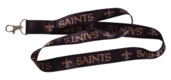Hillman NFL Polyester Multicolored Decorative Key Chain Lanyard (Pack of 6)