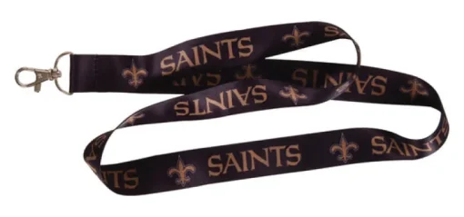 Hillman NFL Polyester Multicolored Decorative Key Chain Lanyard (Pack of 6)