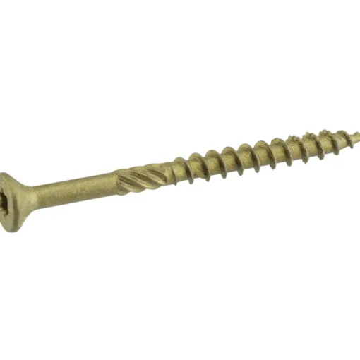 HILLMAN Power Pro No. 10 in. X 4 in. L Bronze Star Flat Head Premium Deck Screws 5 lb 248 pk