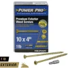 Hillman Power Pro No. 10 X 4 in. L Star Flat Head Premium Deck Screws 1 lb 57 pk