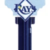 Hillman Tampa Bay Rays Painted Key House/Office Universal Key Blank Single sided (Pack of 6)