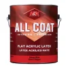 H&K Company All-Coat Flat Tawny Beige Polyurethane Alkyd Enamel Paint Indoor/Outdoor 1 gal. (Pack of 4)