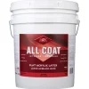 H&K Company All-Coat Flat White Polyurethane Alkyd Enamel Paint Indoor and Outdoor 5 gal.