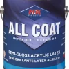H&K Paint Company Acrylic Latex Paint Interior/Exterior Semi Gloss Mocha 1 Gl