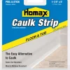 Homax 34030 1-1/4 White Tub & Floor Caulk Strip